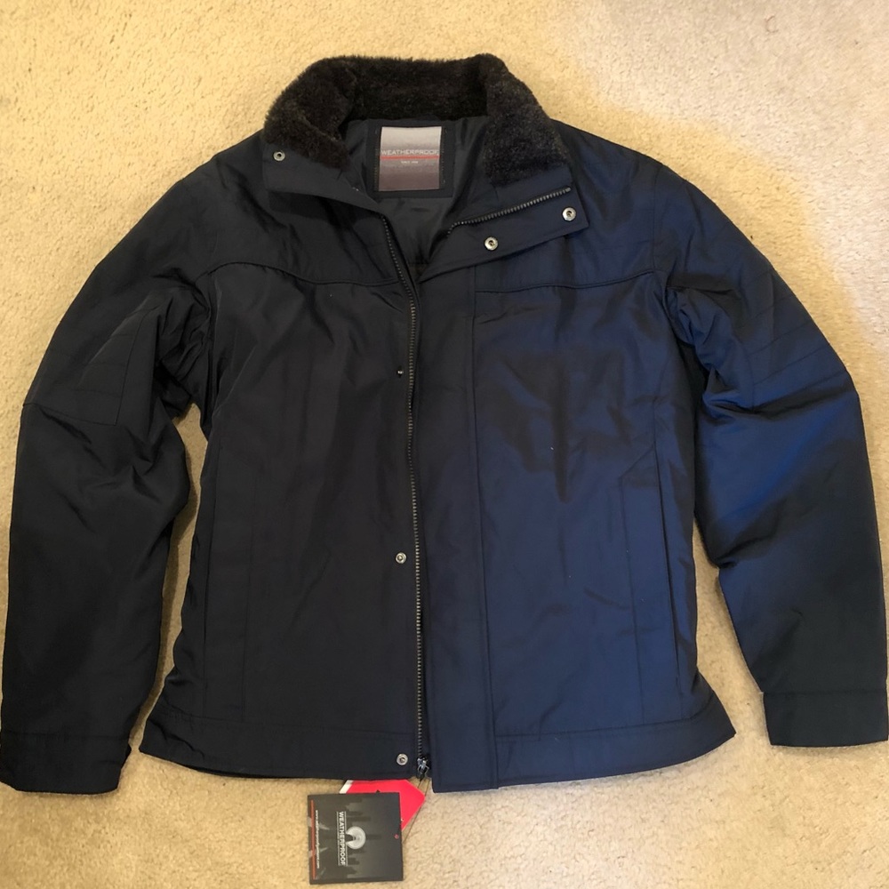 Men’s Weatherproof Insulated Faux Fur Jacket